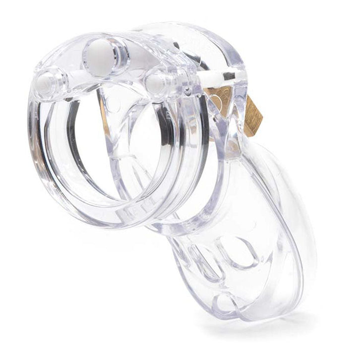 CB-3000 Chastity 3 Inch Cock Cage Kit - Clear