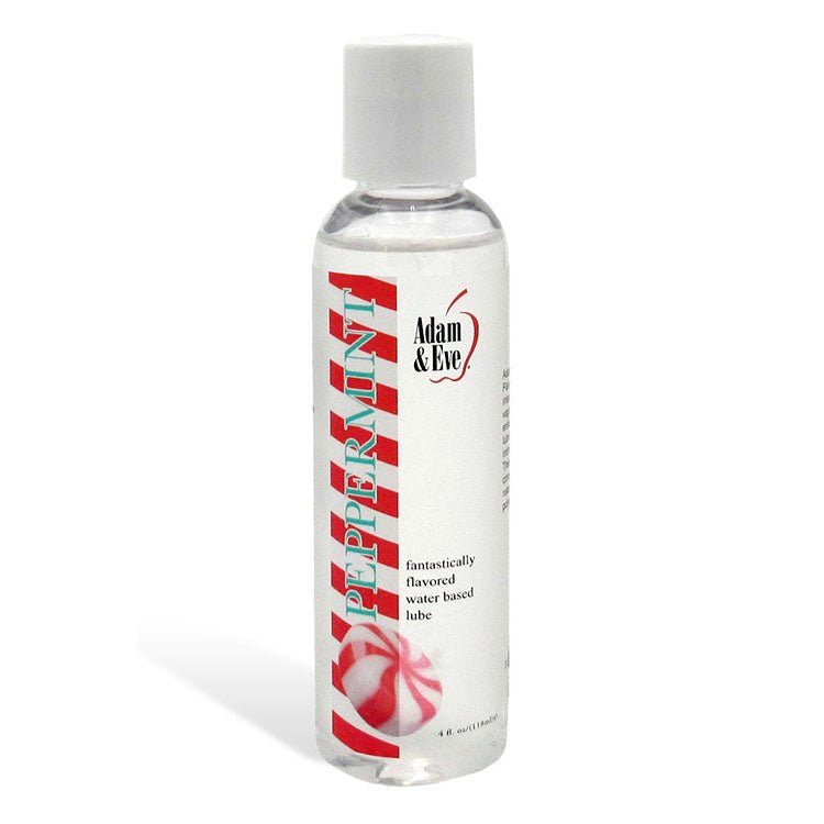 Adam & Eve Pepperment Flavoured Water Based Lubricant - 118ml