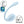 Satisfyer Smooth Petal - Wearable Stimulator with App Control - Light Blue