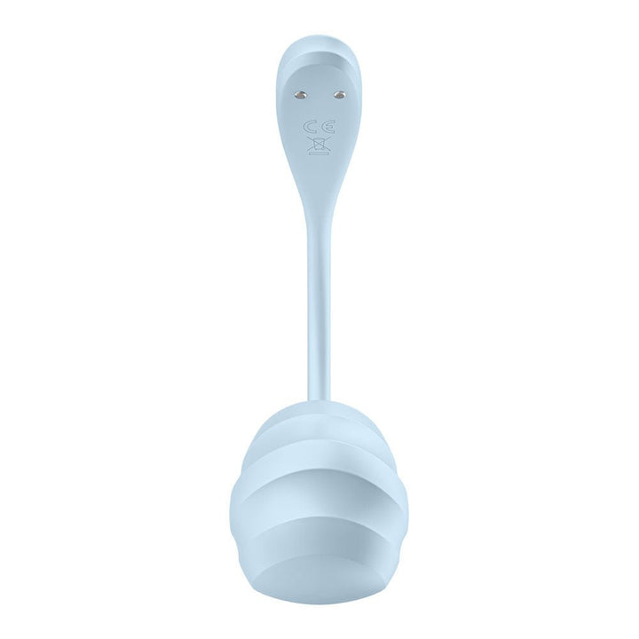 Satisfyer Smooth Petal - Wearable Stimulator with App Control - Light Blue