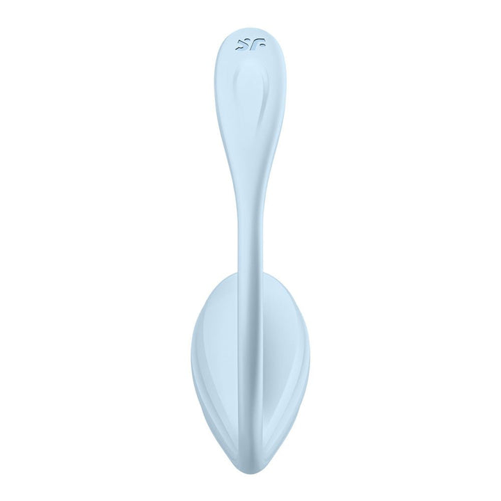 Satisfyer Smooth Petal - Wearable Stimulator with App Control - Light Blue