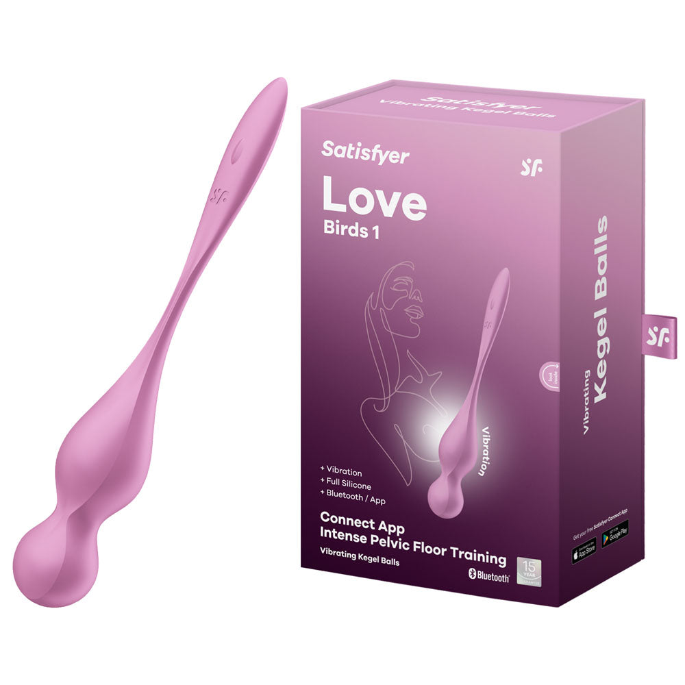 Satisfyer Love Birds 1 - Pelvic Floor Trainer with App Control - Pink