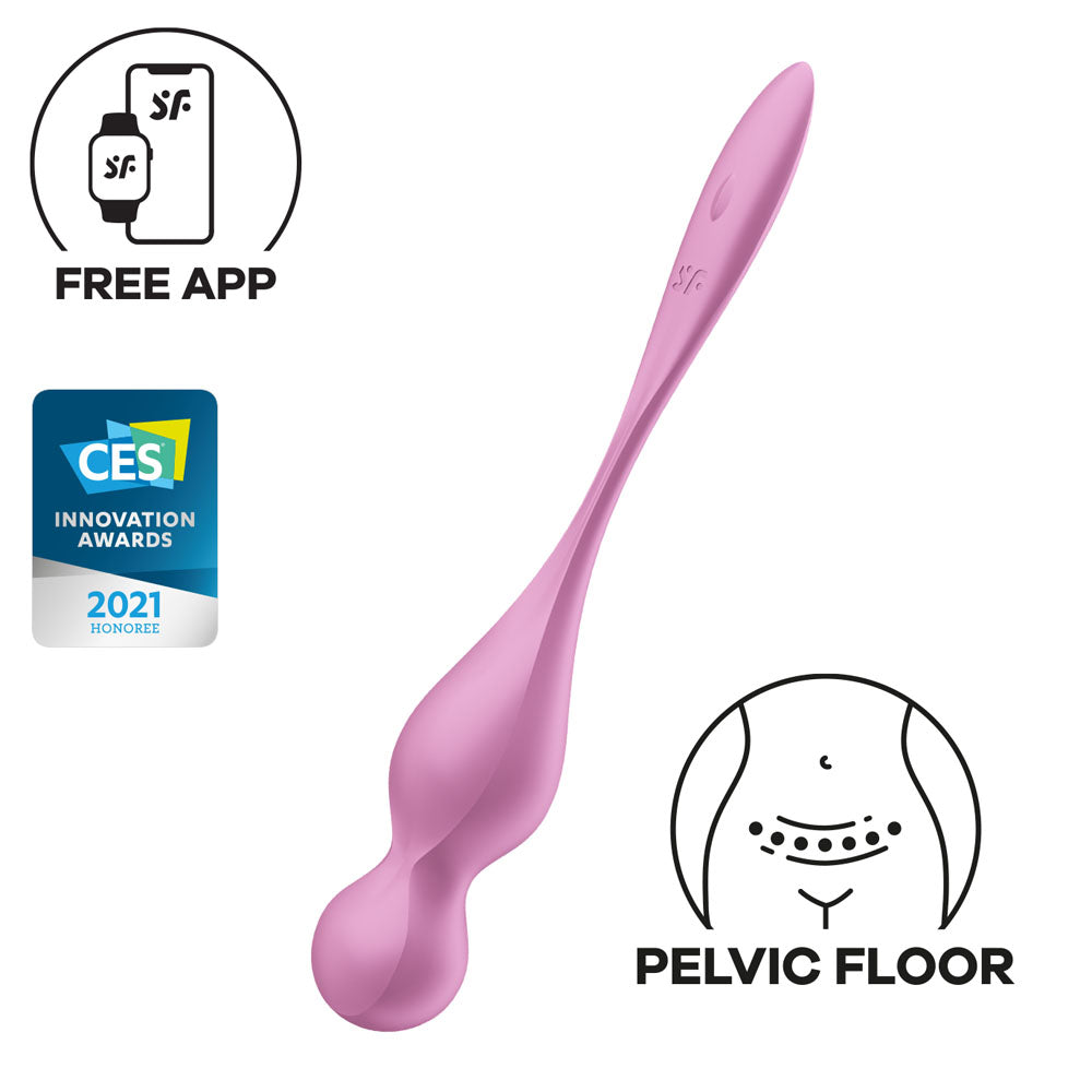 Satisfyer Love Birds 1 - Pelvic Floor Trainer with App Control - Pink
