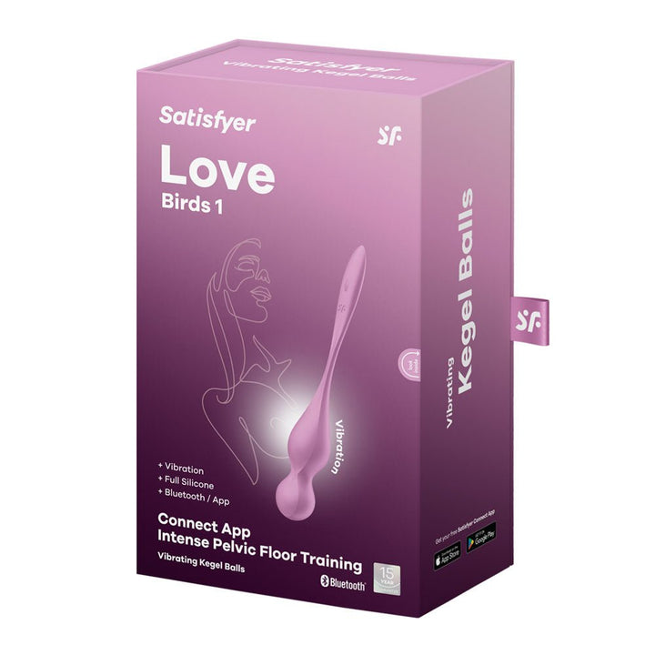 Satisfyer Love Birds 1 - Pelvic Floor Trainer with App Control - Pink