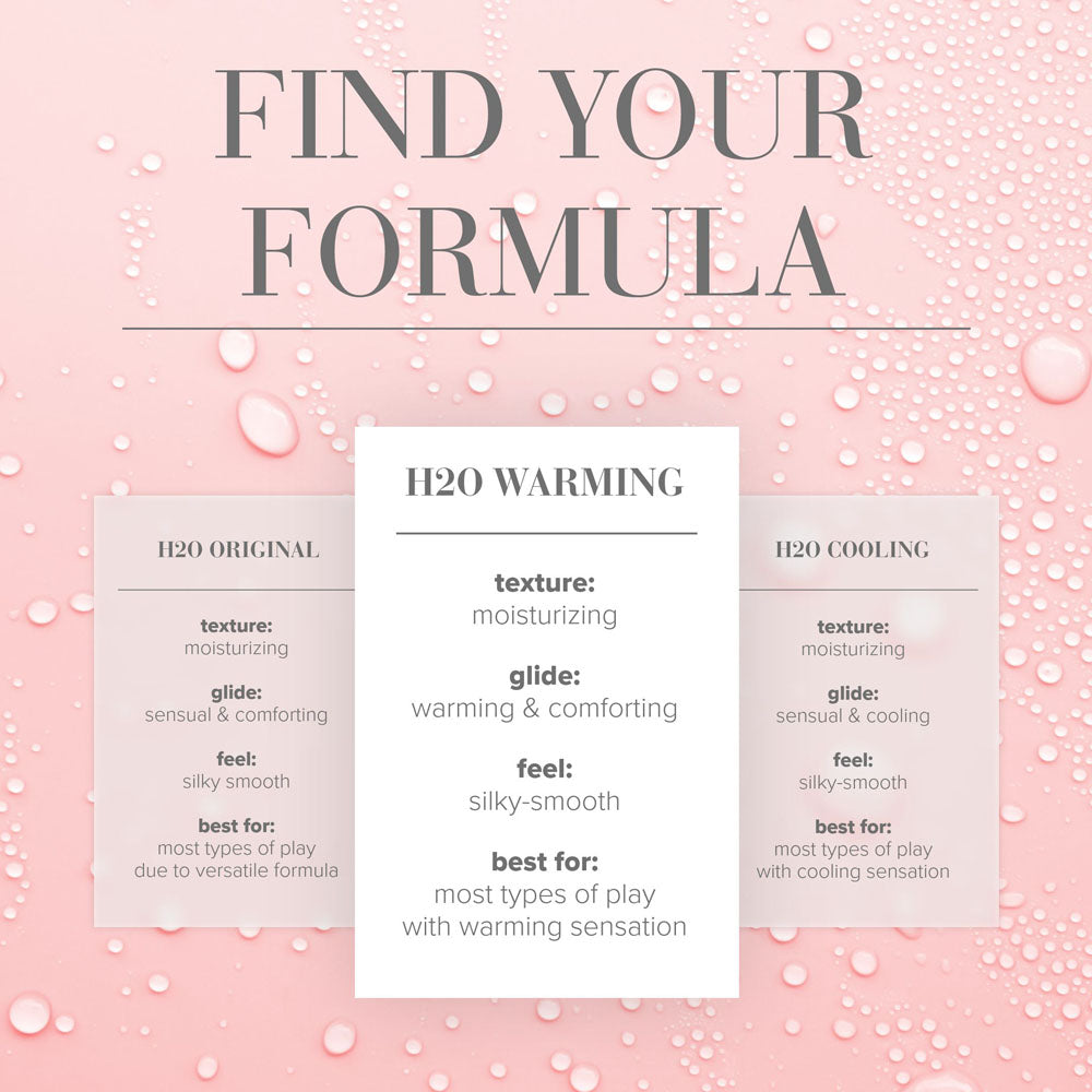 JO H2O Warming Water Based Lube 120ml