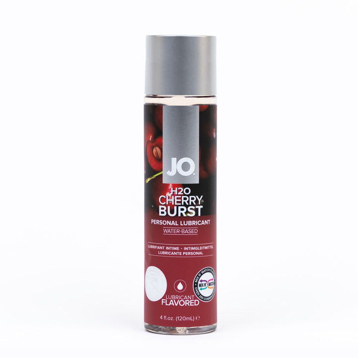 JO H2O Cherry Burst Flavoured Water Based Lube 120ml