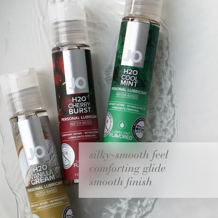 JO H2O Cherry Burst Flavoured Water Based Lube 120ml