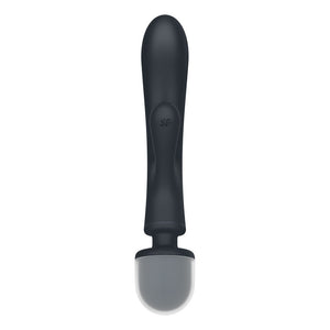 Satisfyer Triple Lover - Rabbit Vibrator and Massage Wand - Grey