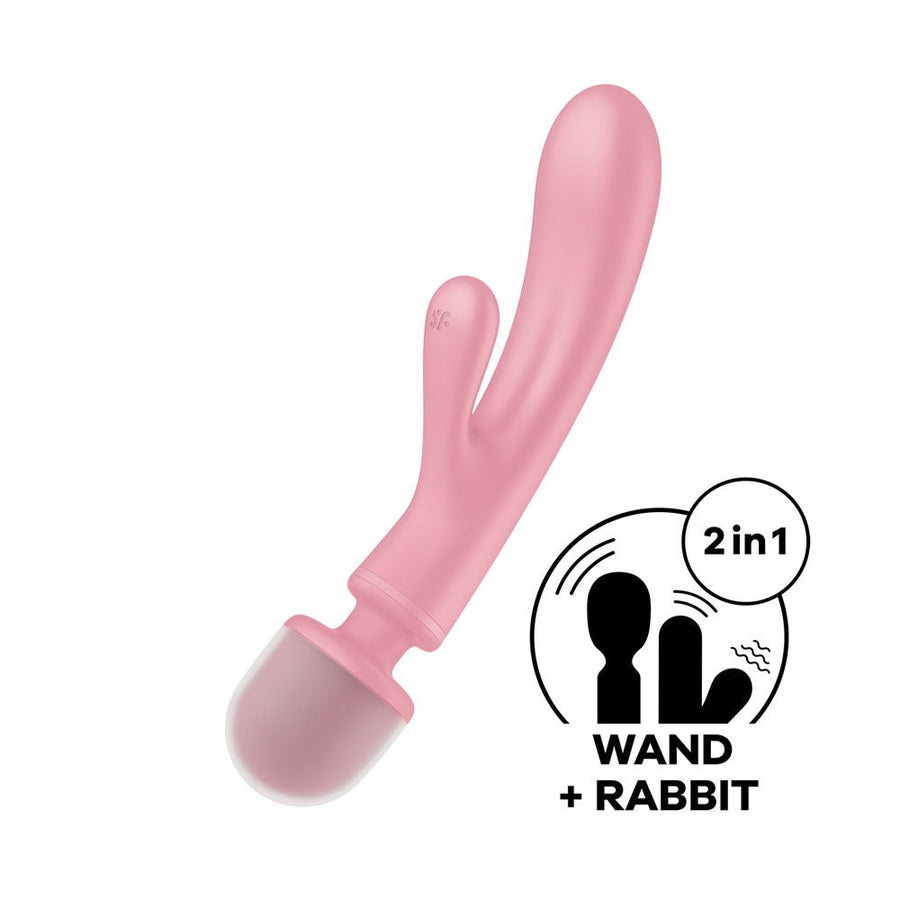 Satisfyer Top Secret - Rabbit and Massage Wand - Pink