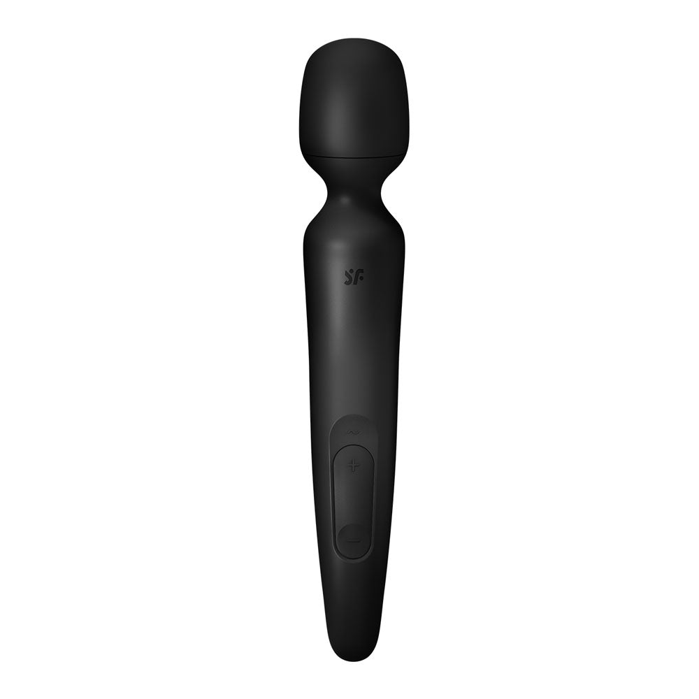 Satisfyer Wand-erland Massage Wand - Black/Rose Gold