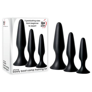 Adam & Eve Booty Boot Camp Training Butt Plug Kit
