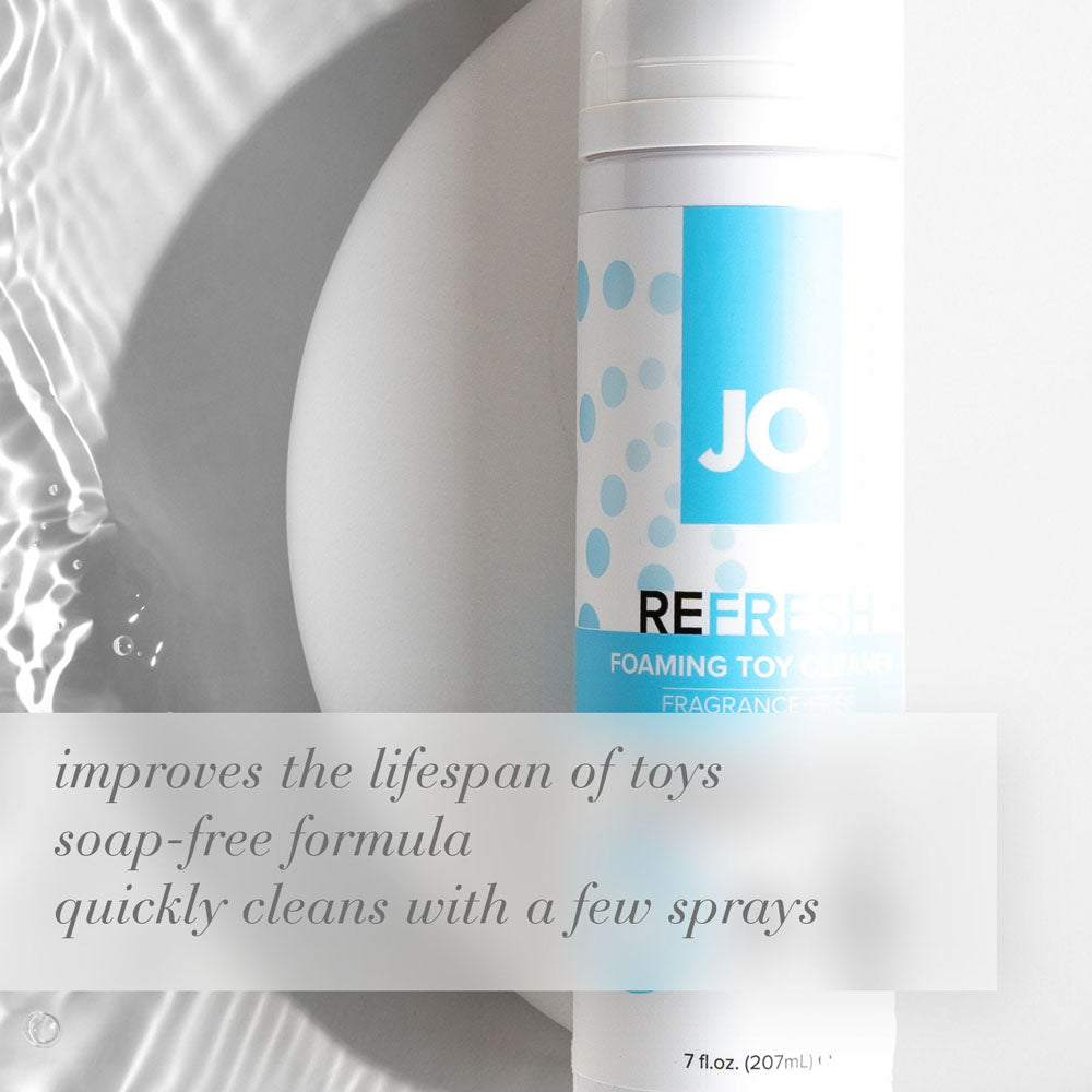 JO Refresh Foaming Toy Cleaner 207mls