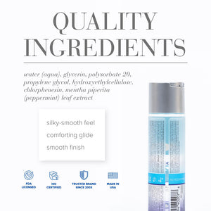 JO H2O Cooling Water Based Lube 120mls