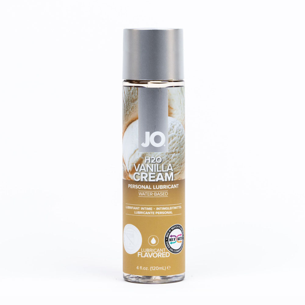 JO H2O Vanilla Cream Flavoured Water Based Lube 120ml