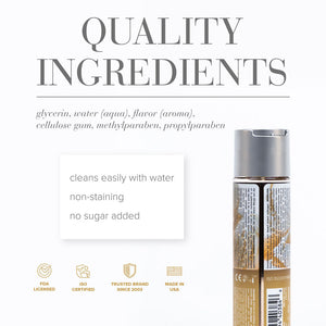 JO H2O Vanilla Cream Flavoured Water Based Lube 120ml