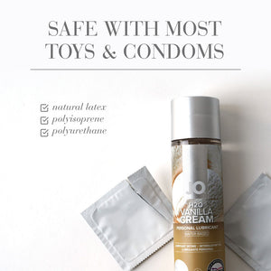 JO H2O Vanilla Cream Flavoured Water Based Lube 120ml