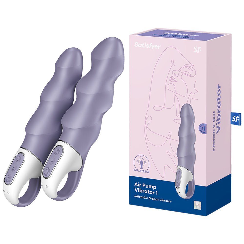 Satisfyer Air Pump 1 - Inflatable Vibrator - Lilac
