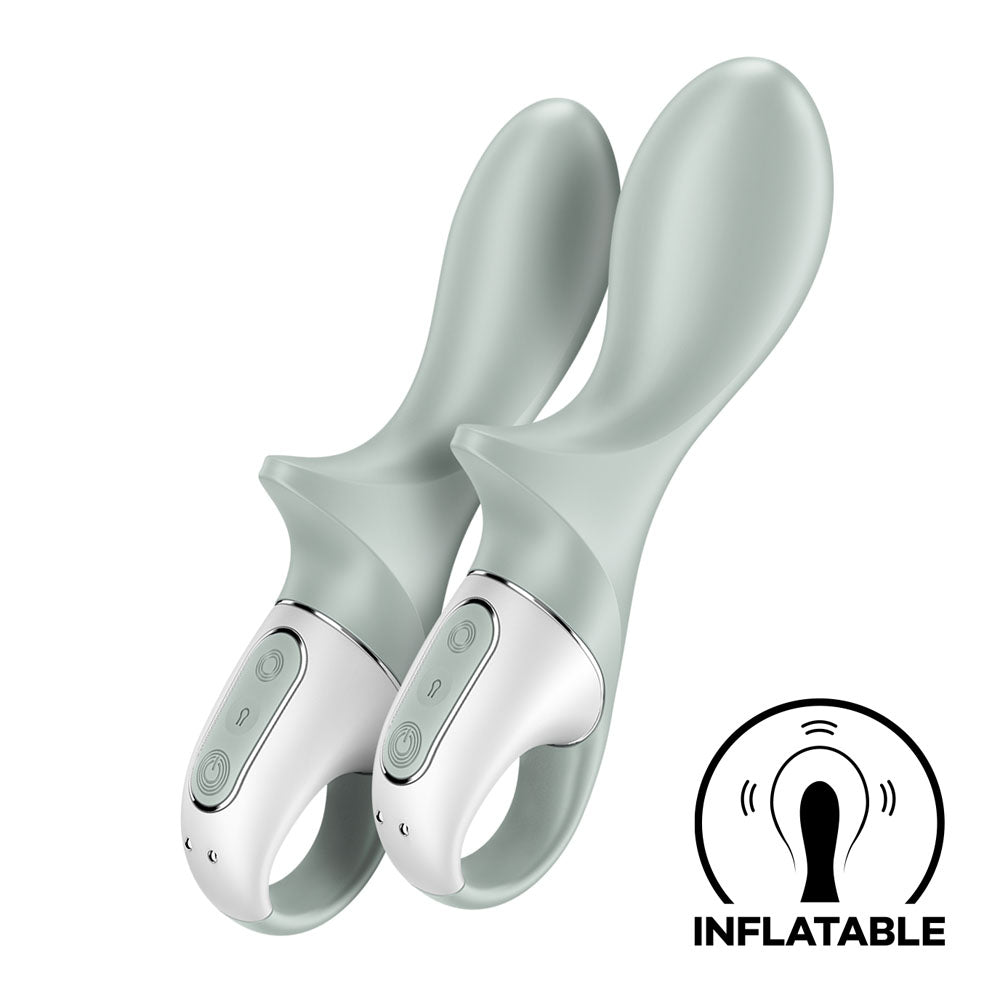 Satisfyer Air Pump Booty 3 - Inflatable Anal Vibrator - Grey