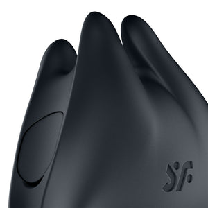Satisfyer Perfect Pair 1 Vibrating Couples Ring - Black