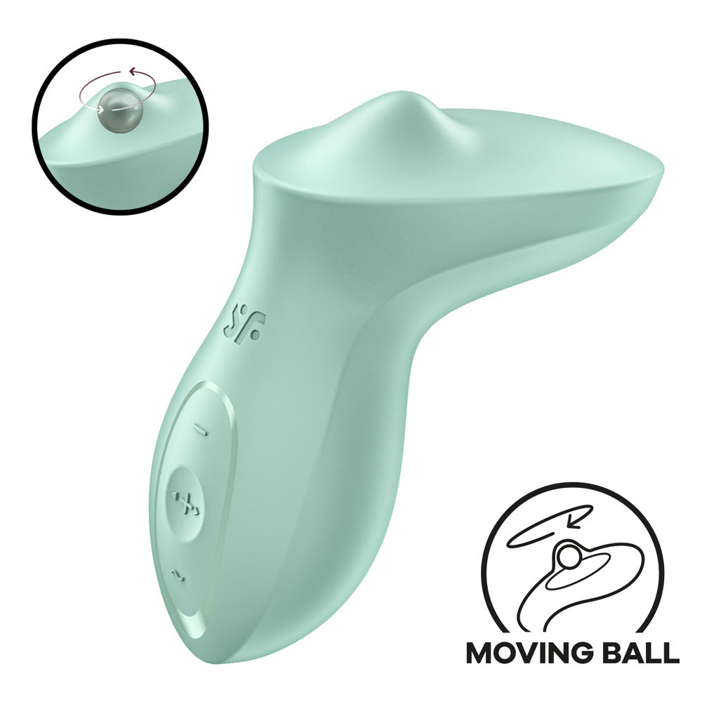 Exciterrr Rolling Lay on Clit Stimulator - Mint