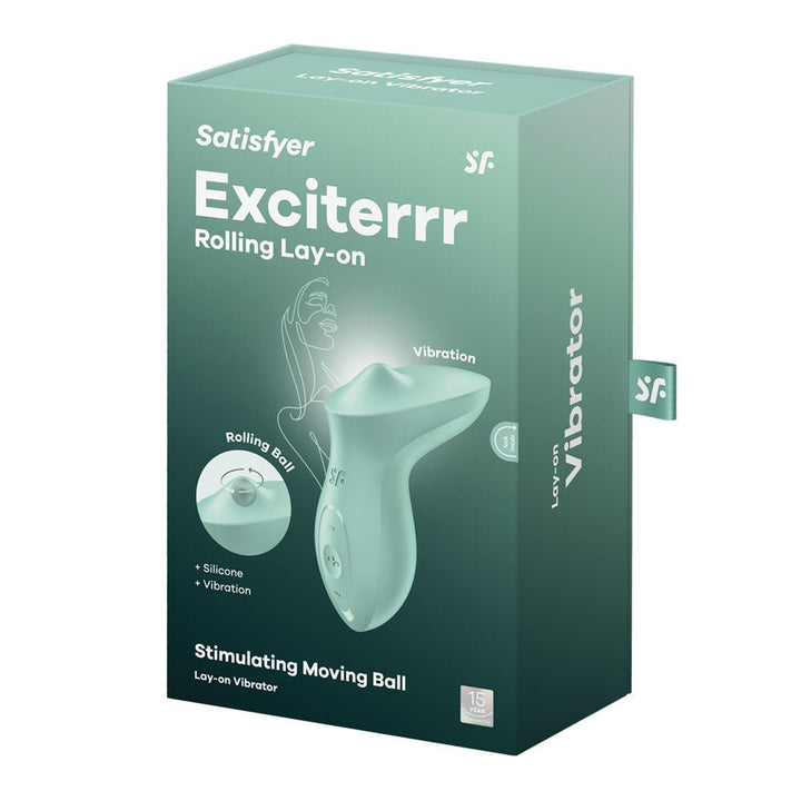 Exciterrr Rolling Lay on Clit Stimulator - Mint