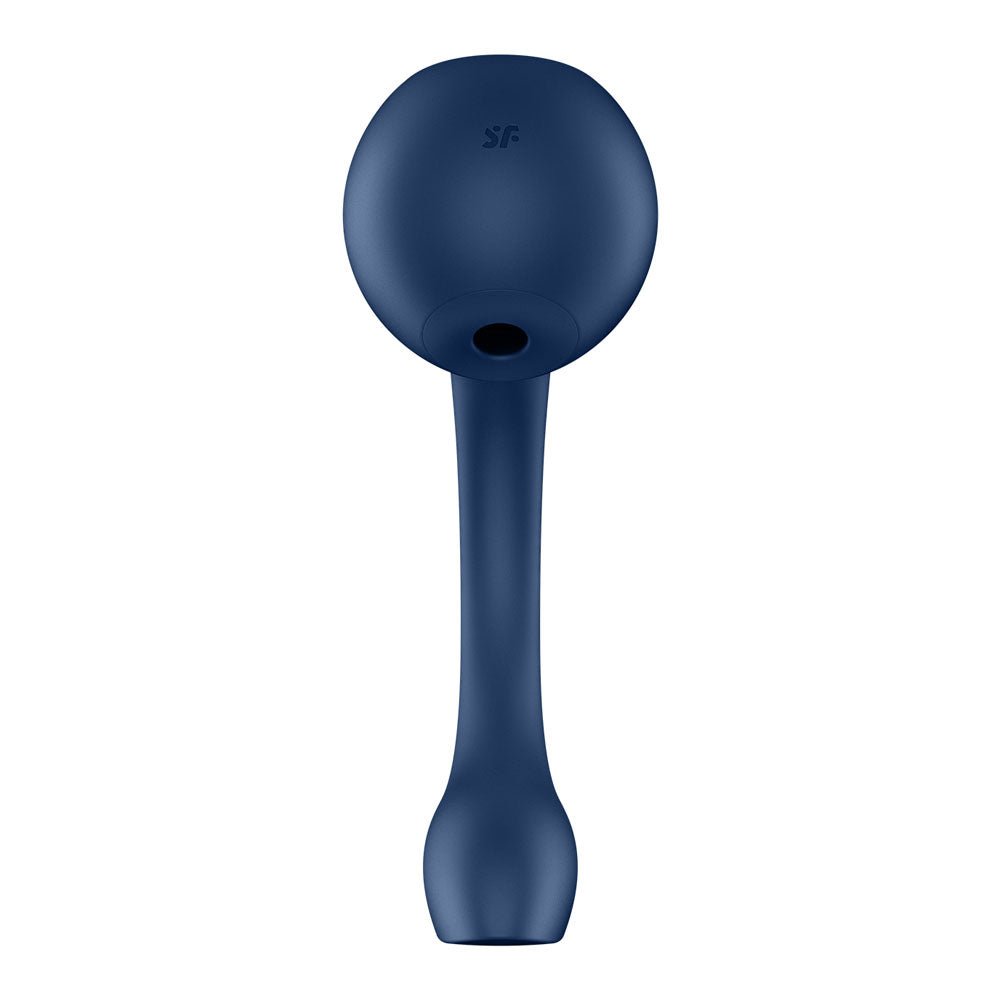 Satisfyer Pro+ Wave 4 - Vibrator with Air Pulse + App Control - Blue