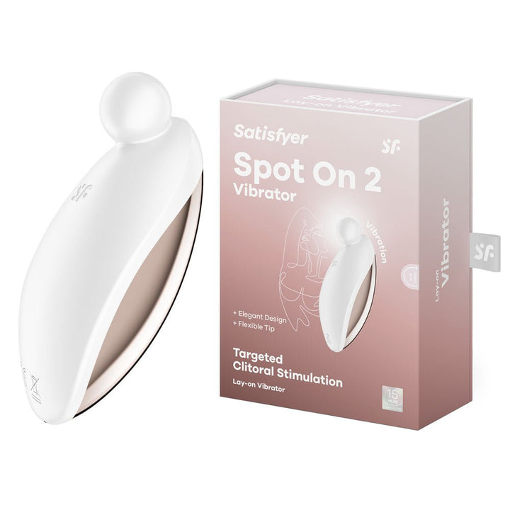 Satisfyer Spot On 2 Clitoral Stimulator - White