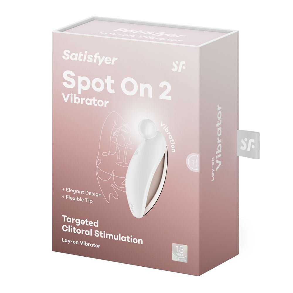 Satisfyer Spot On 2 Clitoral Stimulator - White