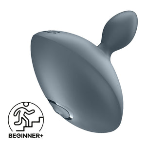Satisfyer Booty Absolute Beginners 4 - Vibrating Butt Plug  - Grey