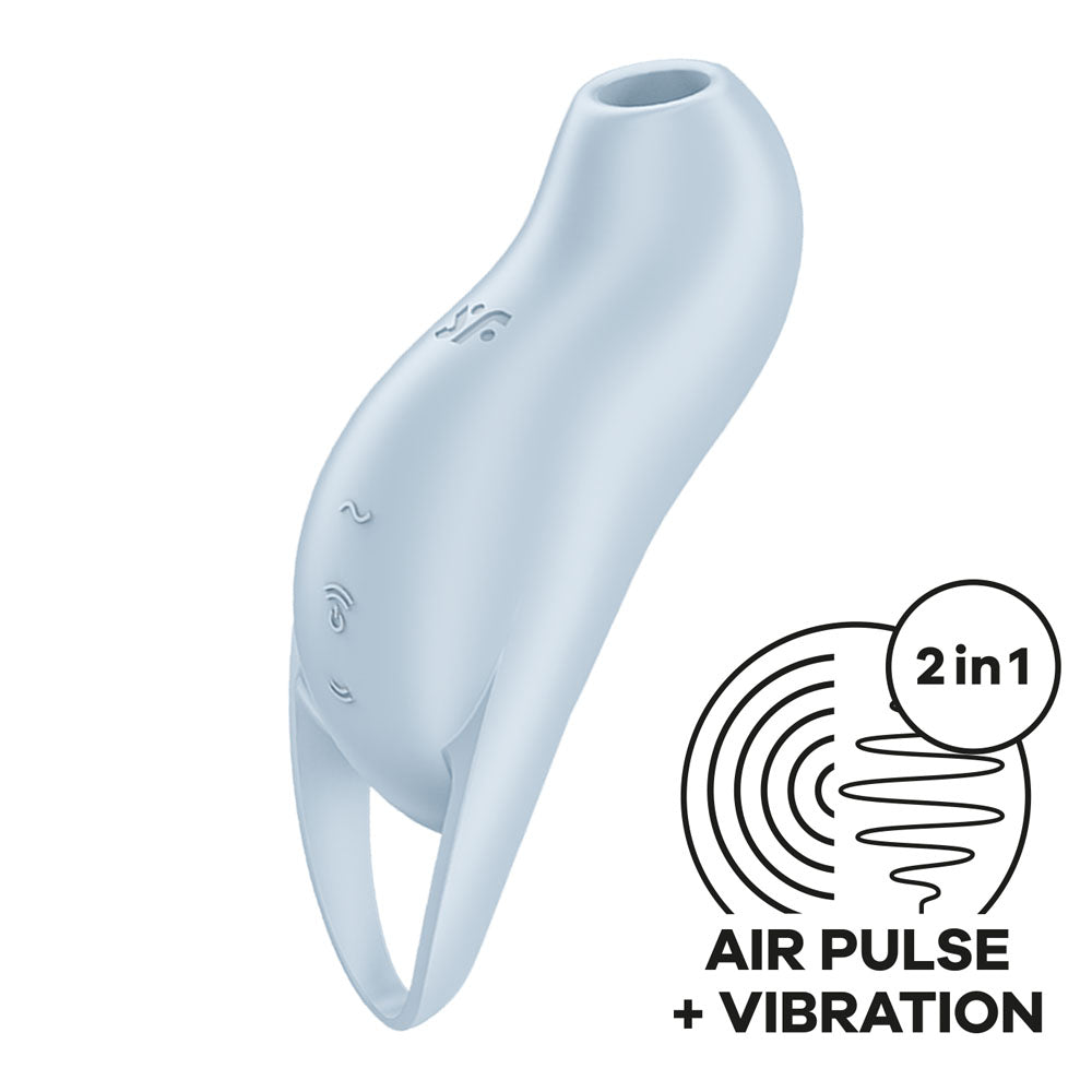 Satisfyer Pocket Pro 1 - Air Pulse Stimulator - Blue