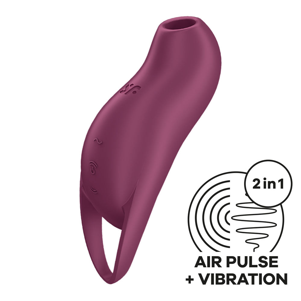 Satisfyer Pocket Pro 1 - Air Pulse Stimulator - Purple