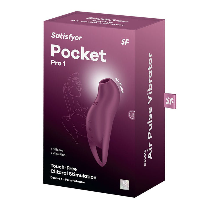 Satisfyer Pocket Pro 1 - Air Pulse Stimulator - Purple