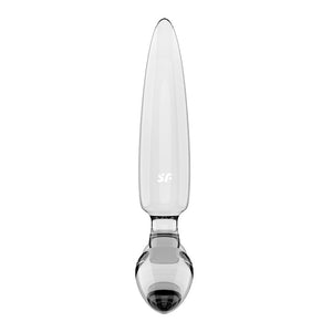 Satisfyer Triple Crystal 1 - Clear Glass 3-in-1 Butt Plug
