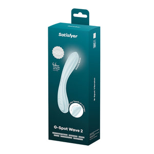 Satisfyer G-Spot Wave 2 - Flicking Tip Vibrator - Ice Blue 