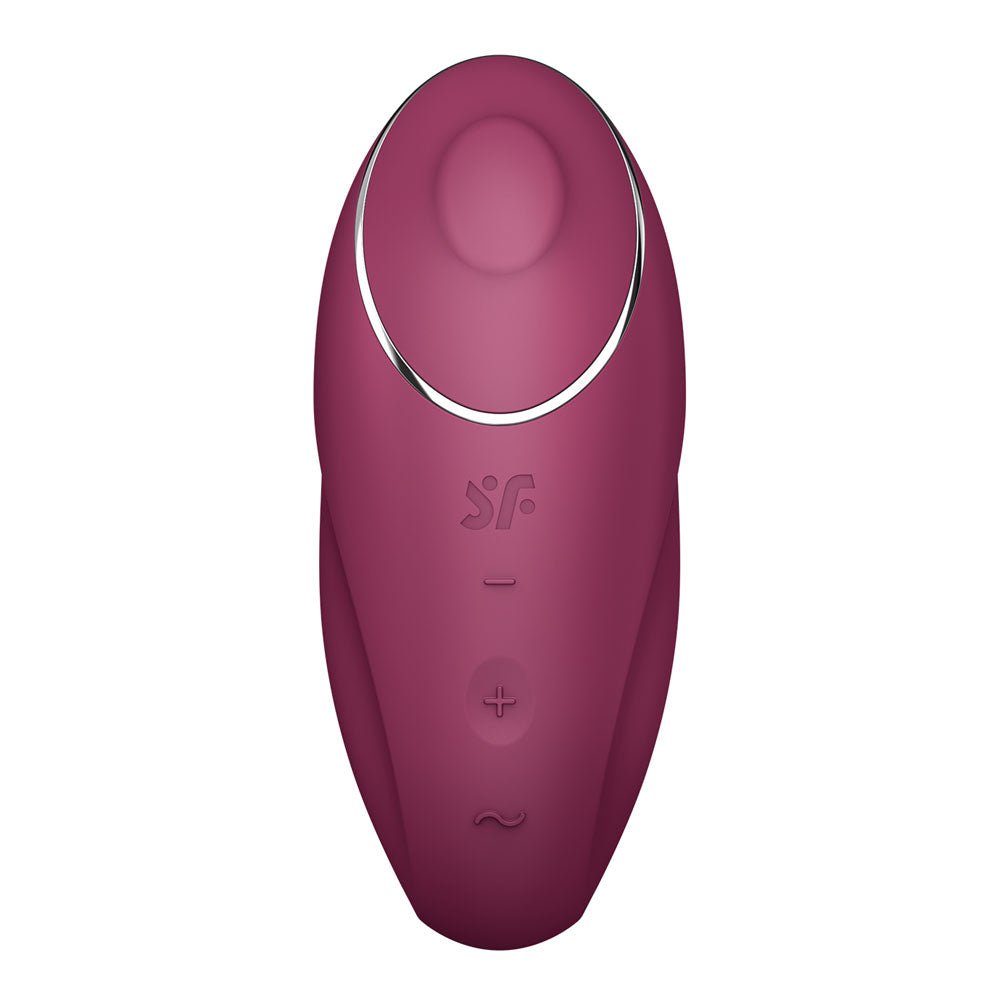 Satisfyer Tap & Climax 1 - Pulsing Stimulator - Red