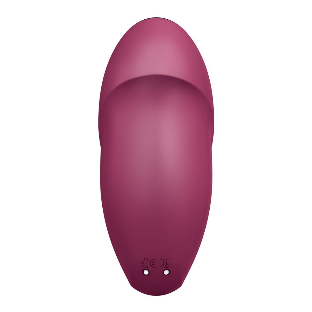 Satisfyer Tap & Climax 1 - Pulsing Stimulator - Red