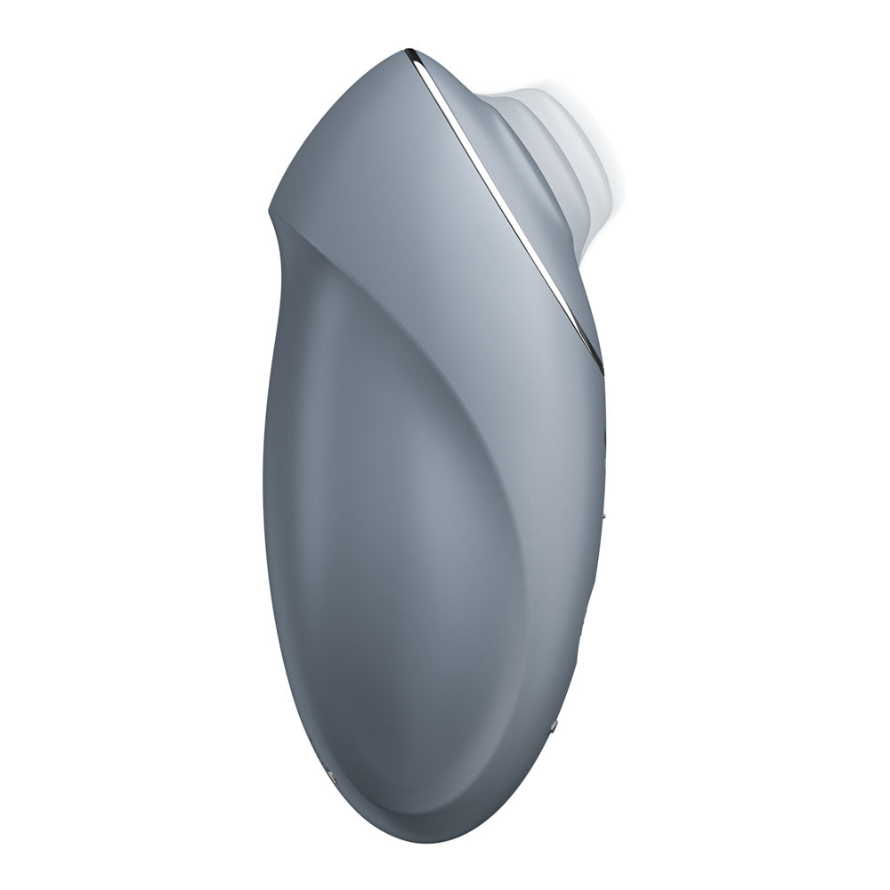 Satisfyer Tap & Climax 1 - Pulsing Stimulator - Bluegrey