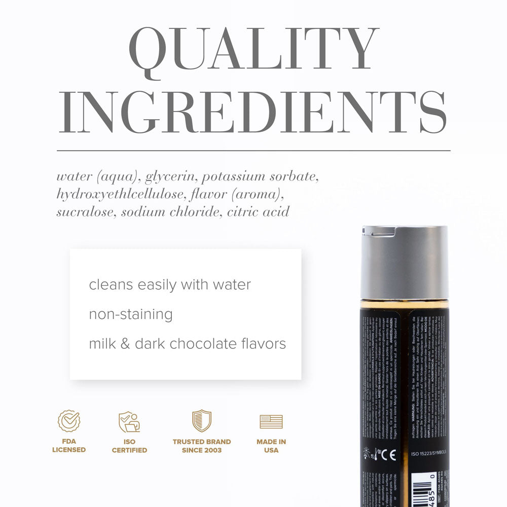 JO Gelato Decadent Double Chocolate Flavoured Lubricant 120ml