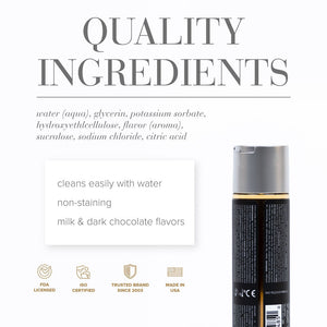 JO Gelato Decadent Double Chocolate Flavoured Lubricant 120ml