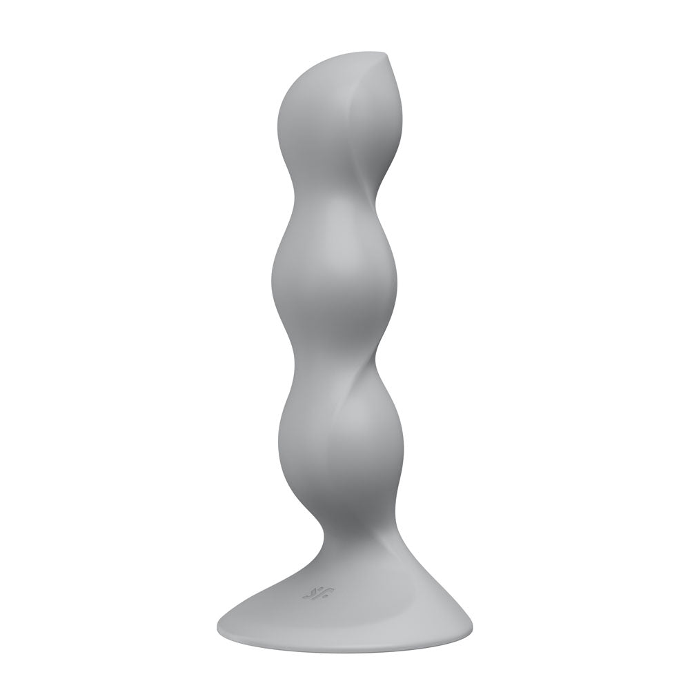 Satisfyer Triple Ball-R Beaded Anal Plug - Grey
