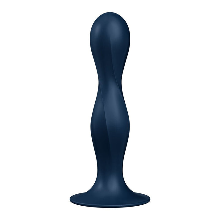 Satisfyer Double Ball-R Anal Plug - Dark Blue