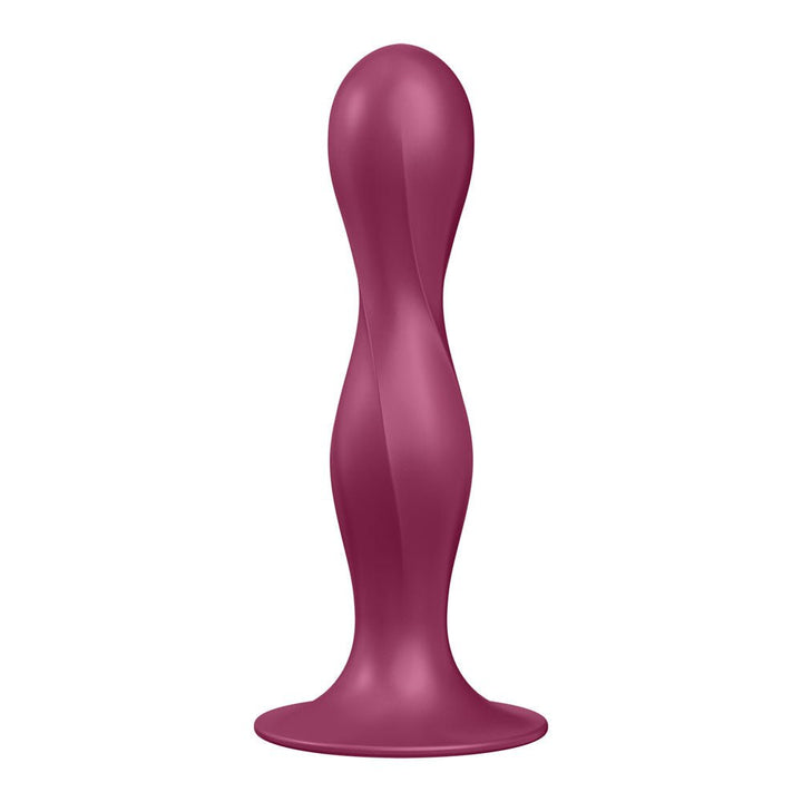 Satisfyer Doule Ball-R Anal Dildo - Red