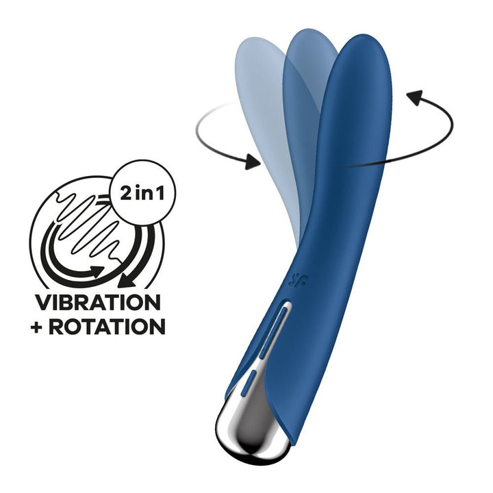 Satisfyer Spinning Vibe 1 - Rotating Vibrator - Blue