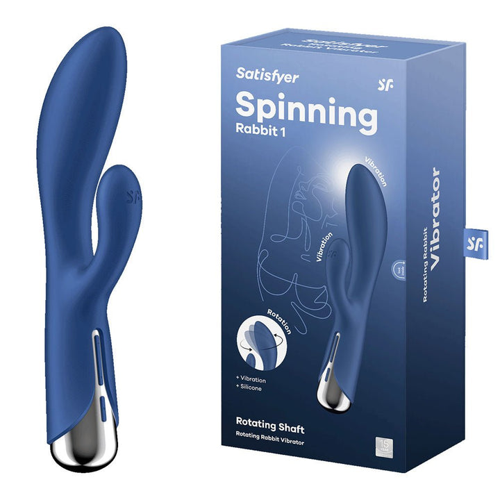 Satisfyer Spinning Rabbit 1 - Rotating Vibrator - Blue