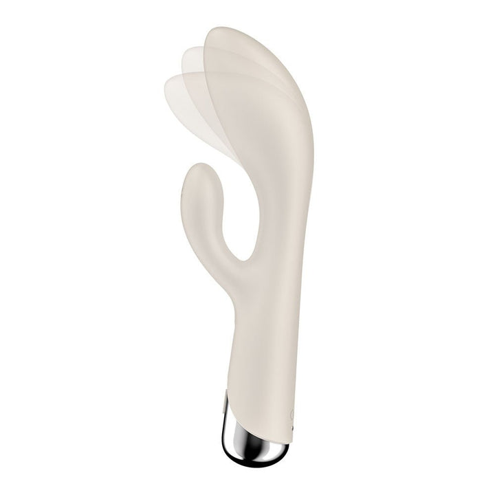 Satisfyer Spinning Rabbit 1 - Rotating Vibrator - Beige