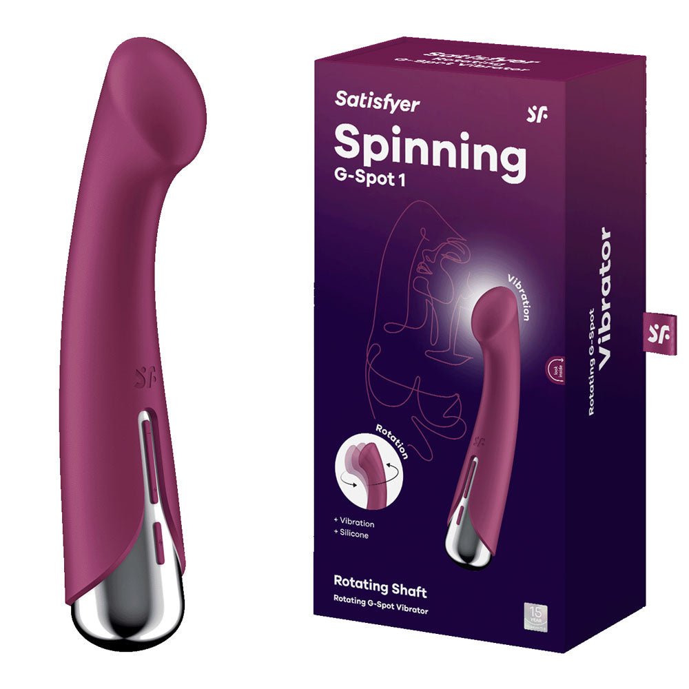 Satisfyer Spinning G-Spot 1 - Rotating Vibrator - Red