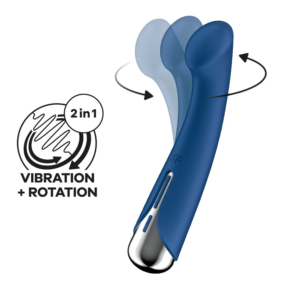 Satisfyer Spinning G-Spot 1 - Rotating Vibrator - Blue