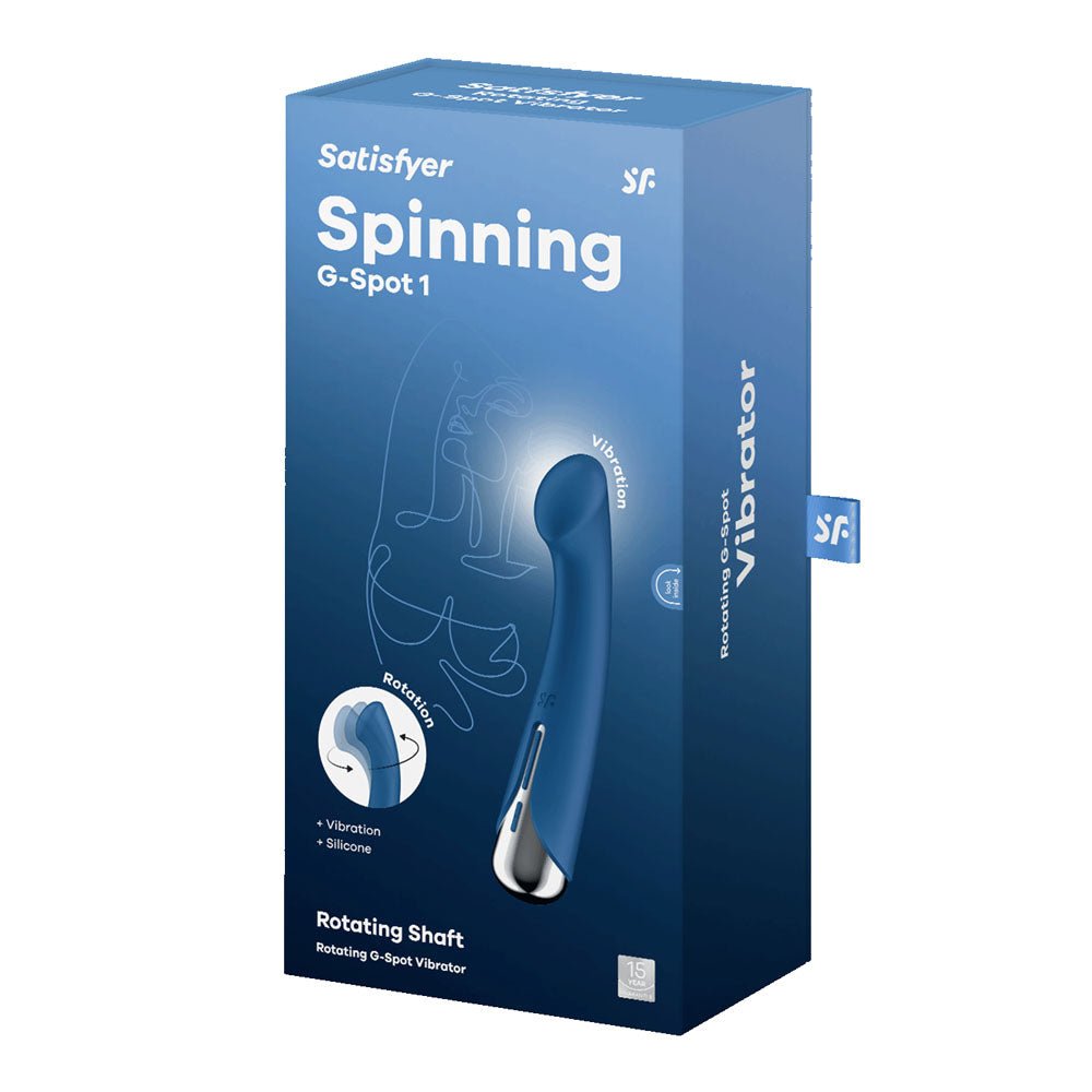 Satisfyer Spinning G-Spot 1 - Rotating Vibrator - Blue