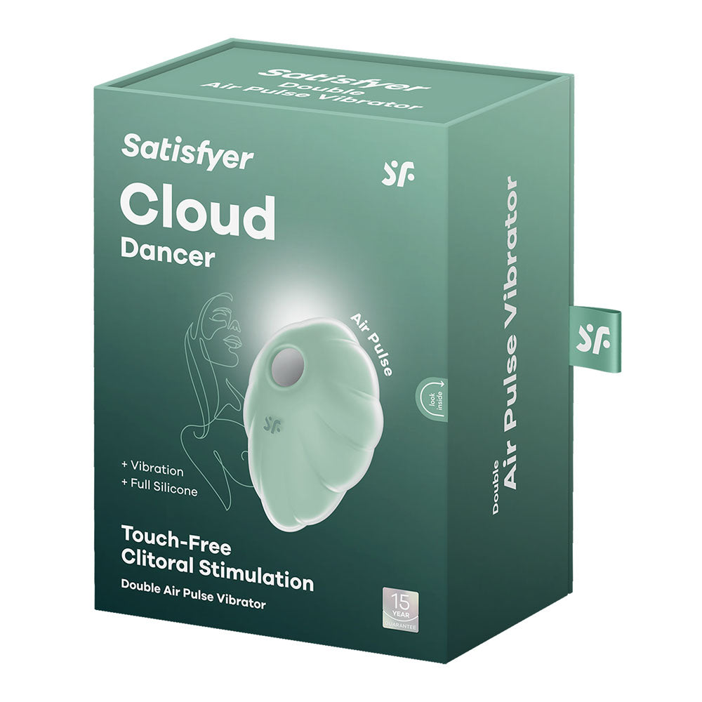 Satisfyer Cloud Dancer - Vibrating Air Pulse Stimulator - Mint