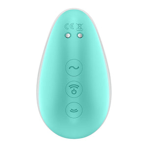 Satisfyer Pixie Dust - Vibrating Air Pulse Stimulator - Mint/Pink